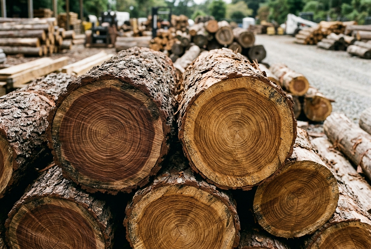 Premium African Hardwood Logs